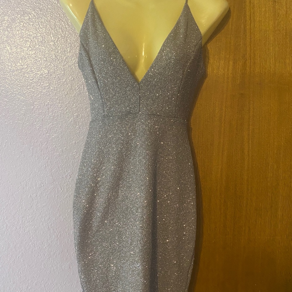 Silver dress